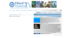 Desktop Screenshot of ethicalmarkets.tv